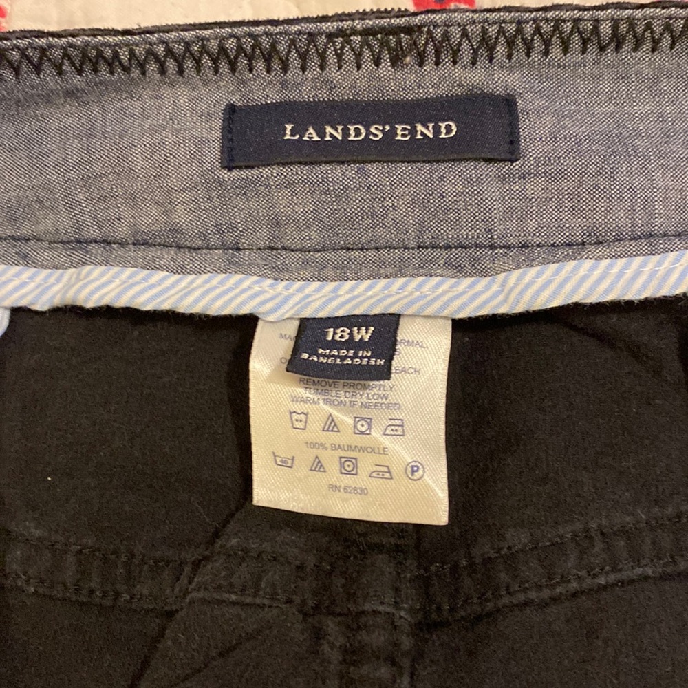 Black corduroy skirt with pockets